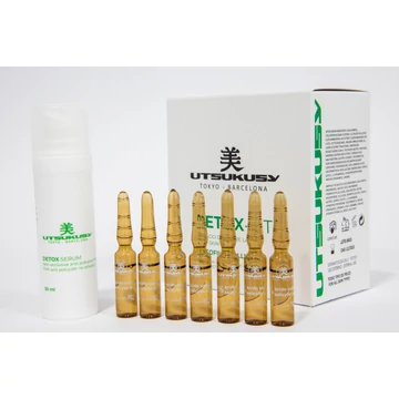 DETOX Szett 7 napra: 7x2 ml Szalicilsavas ampulla + 30 ml DETOX Szérum